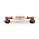 FURNITURE HANDLE ROSE / ANTIQUE COPPER